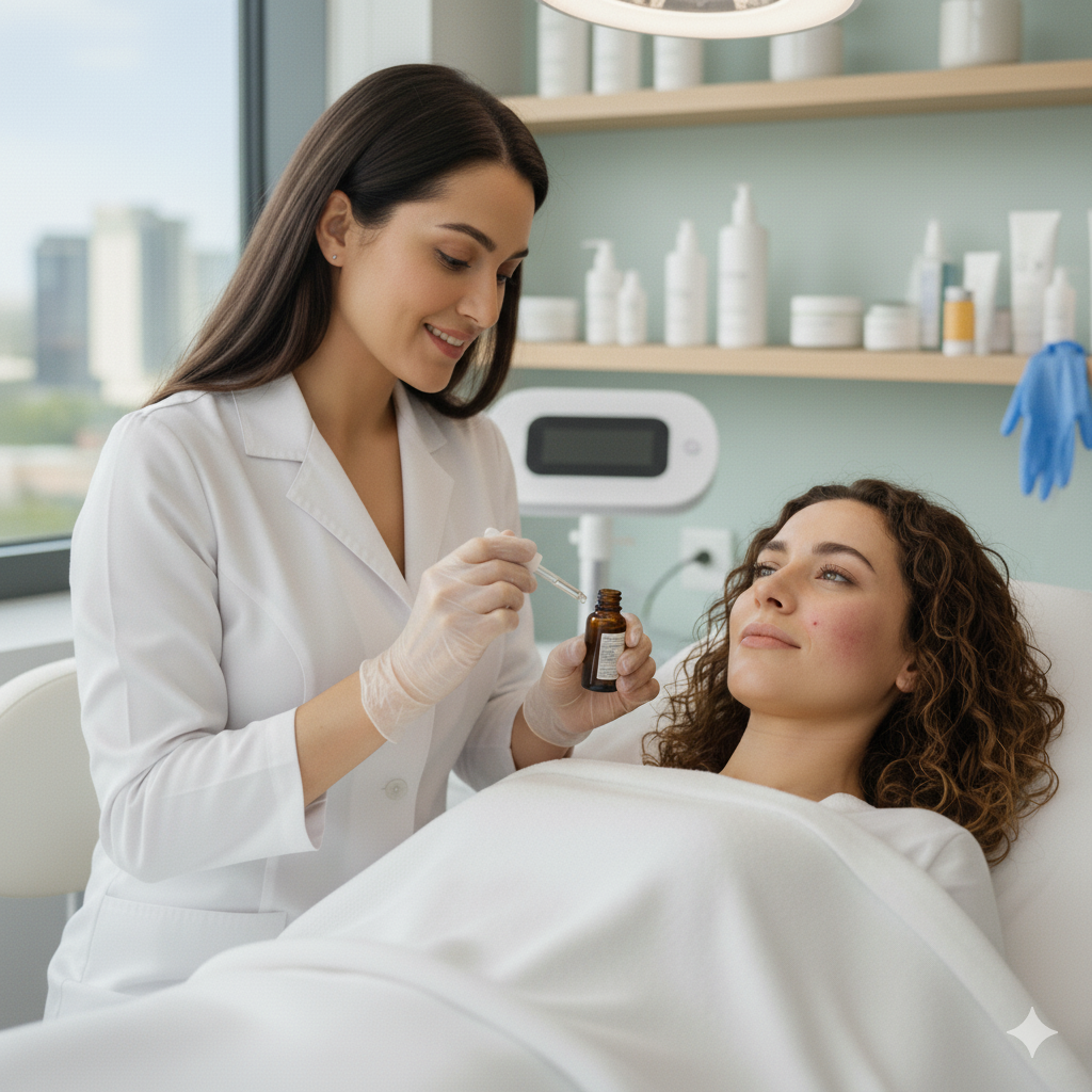 A collection of premium skin care products